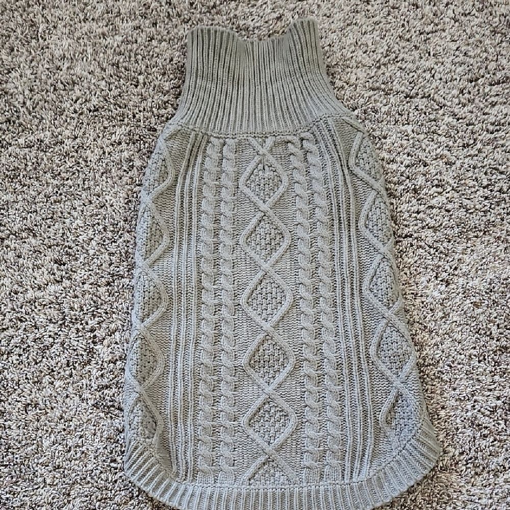 Green Bing Pet sweater for large dog